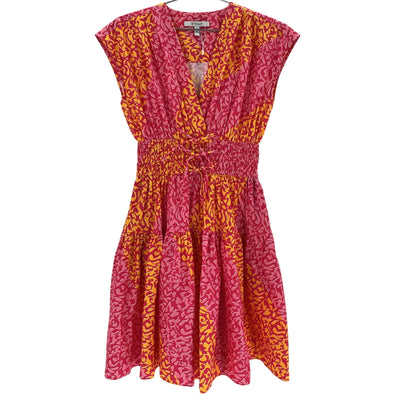 Derek Lam Vibrant Multicolor Tora A-Line Dress Size 0