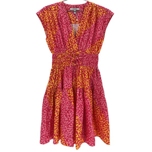 Derek Lam Vibrant Multicolor Tora A-Line Dress Size 0