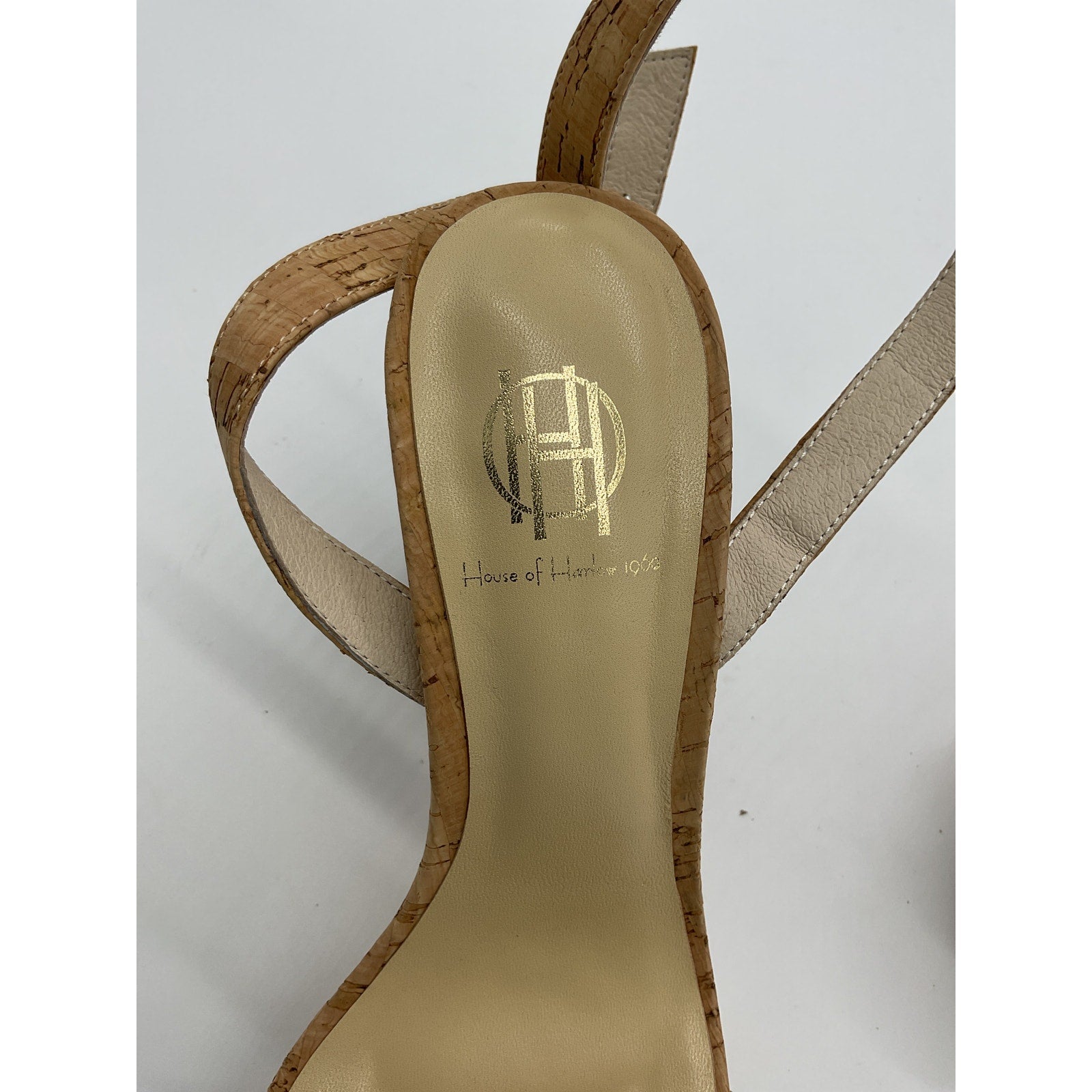 House Of Harlow 1960 x Revolve 'Mika' Tan Platform Heel Size 8
