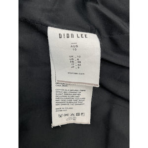 Dion Lee Sleek Black Arrow Lock Dress Size AU 10 / US 6