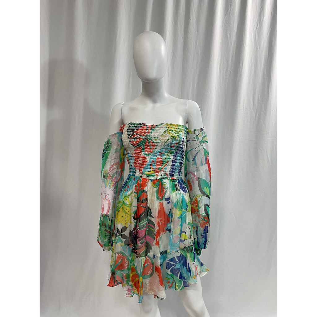 Rococo Sand 'Quinn' Green Mini Dress Size XS - NWT