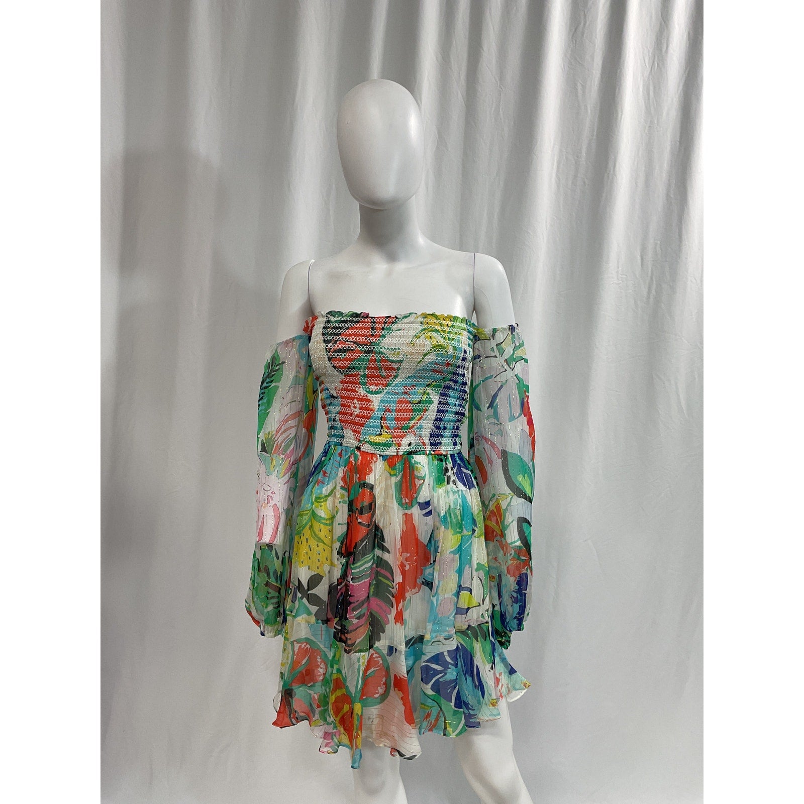 Rococo Sand 'Quinn' Green Mini Dress Size XS - NWT