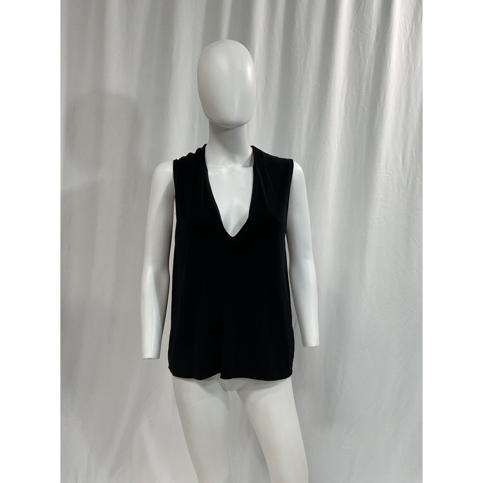 Helmut Lang 'Relaxed' Black Fit Pull On Wool Short Size XS