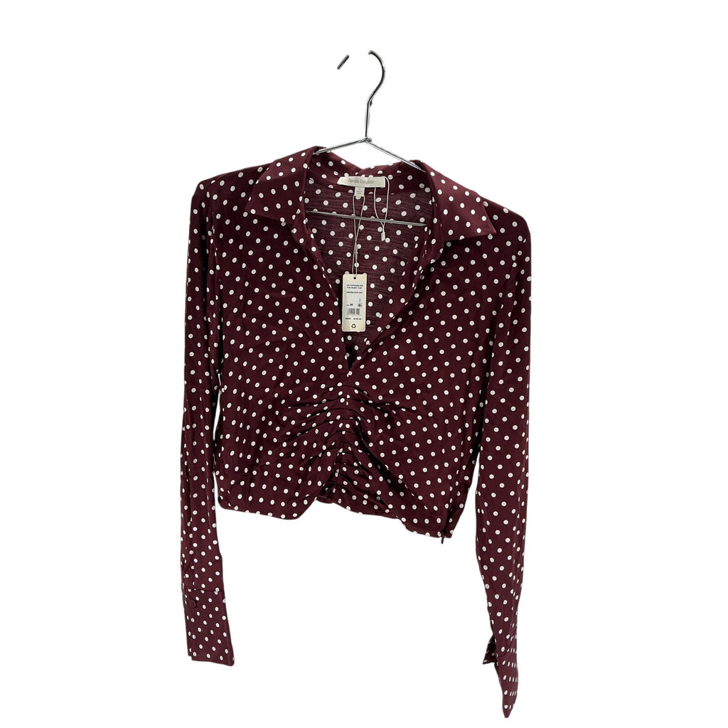 Favorite Daughter 'The Ruby' Brown Viscose Top Size M