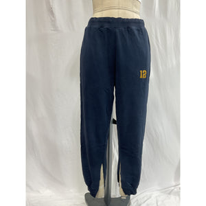 Anine Bing 'Tyler' Navy Lounge Pants Size S