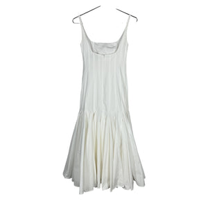 Jacquemus 'Agave' White Cotton Dress Size FR 34/US 2