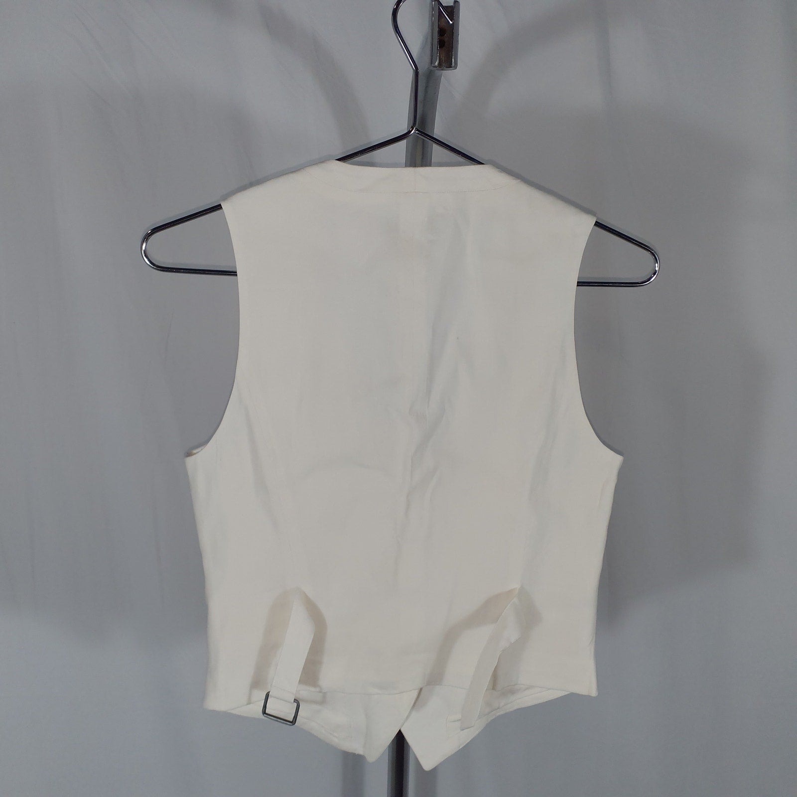 Rag & Bone 'Priya' White Linen Vest Size 4