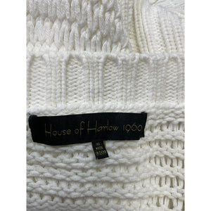 House Of Harlow 1960 'Conor' White Cotton Sweater Size XS