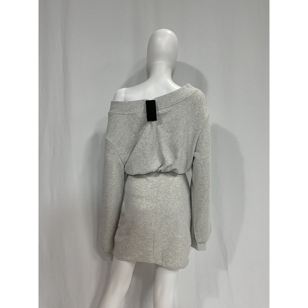 Rta 'Rachele' White French Terry Off Shoulder Dress Size S - NWT
