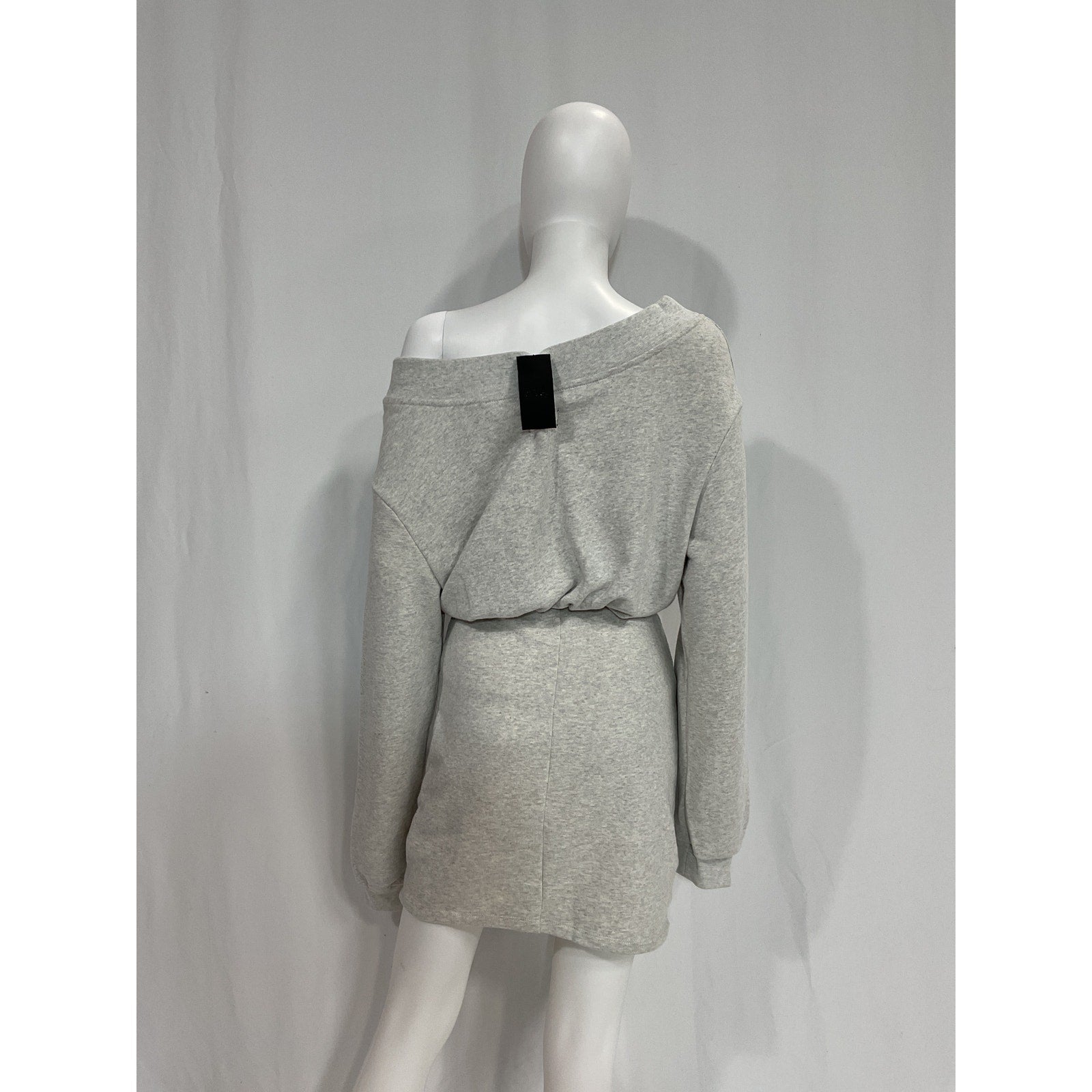 Rta 'Rachele' White French Terry Off Shoulder Dress Size S - NWT