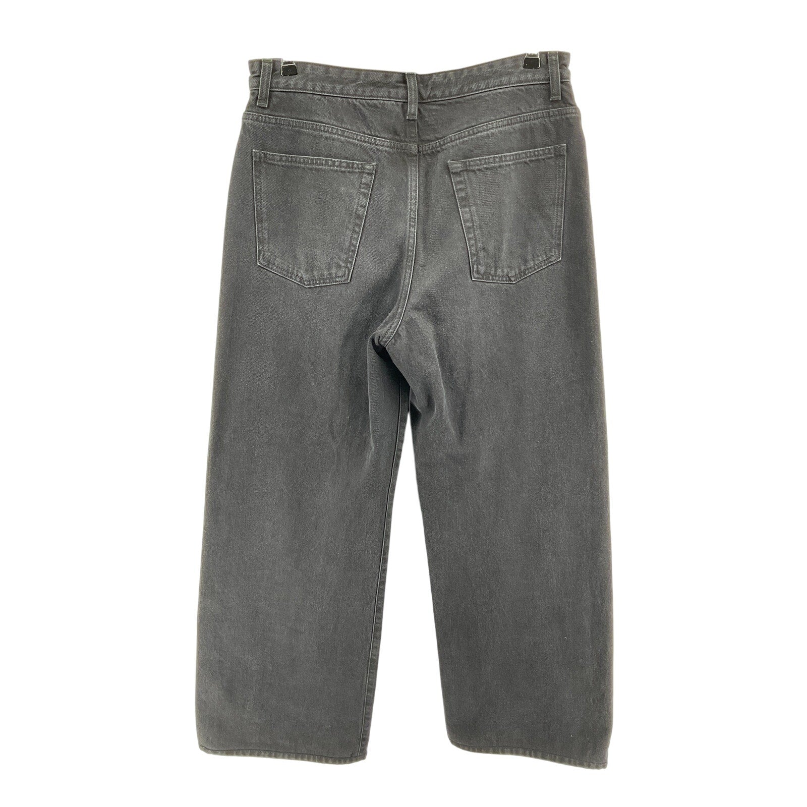 The Row 'Eglitta' Black Wide-Leg Jeans Size 8