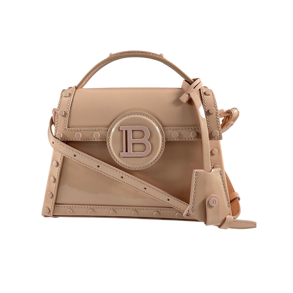 Balmain B-Buzz 'Dynasty' Pink Leather Handbag