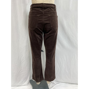 Mother 'The Hustler' Brown Cotton Ankle Fray Denim Jean Size 29