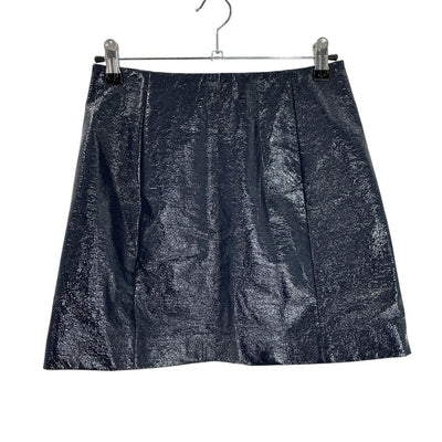 Sézane Textured Blue Nehir Skirt Size 34