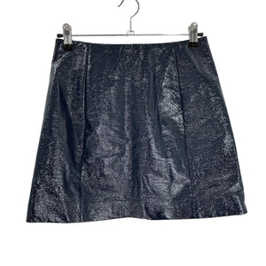 Sézane Textured Blue Nehir Skirt Size 34