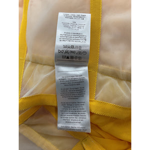 Giambattista Valli Flowing Yellow Halterneck Silk Gown Size 38