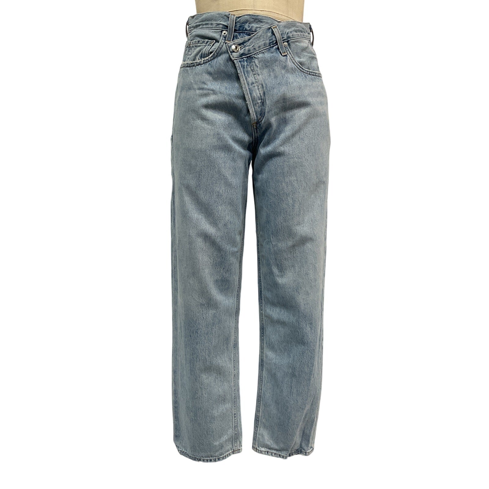 Agolde Crisscross Blue Cotton Jeans Size 25