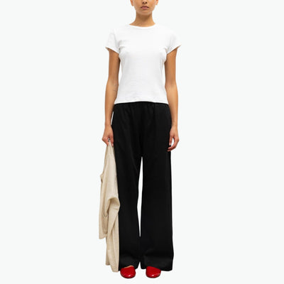 Leset 'Yoko' Black Cotton Pocket Pant Size M