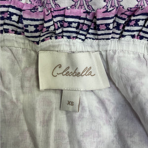 Cleobella Floral Pink Tillie Mini Dress Size XS