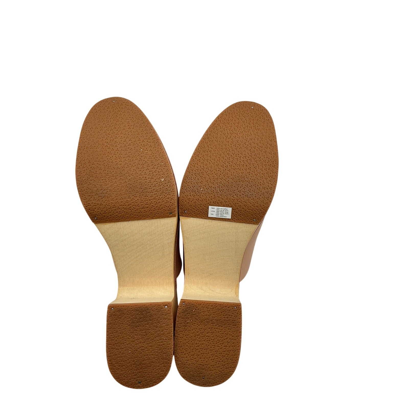 Rachel 'Comey' Pink Leather Bose Clog Size 10.5