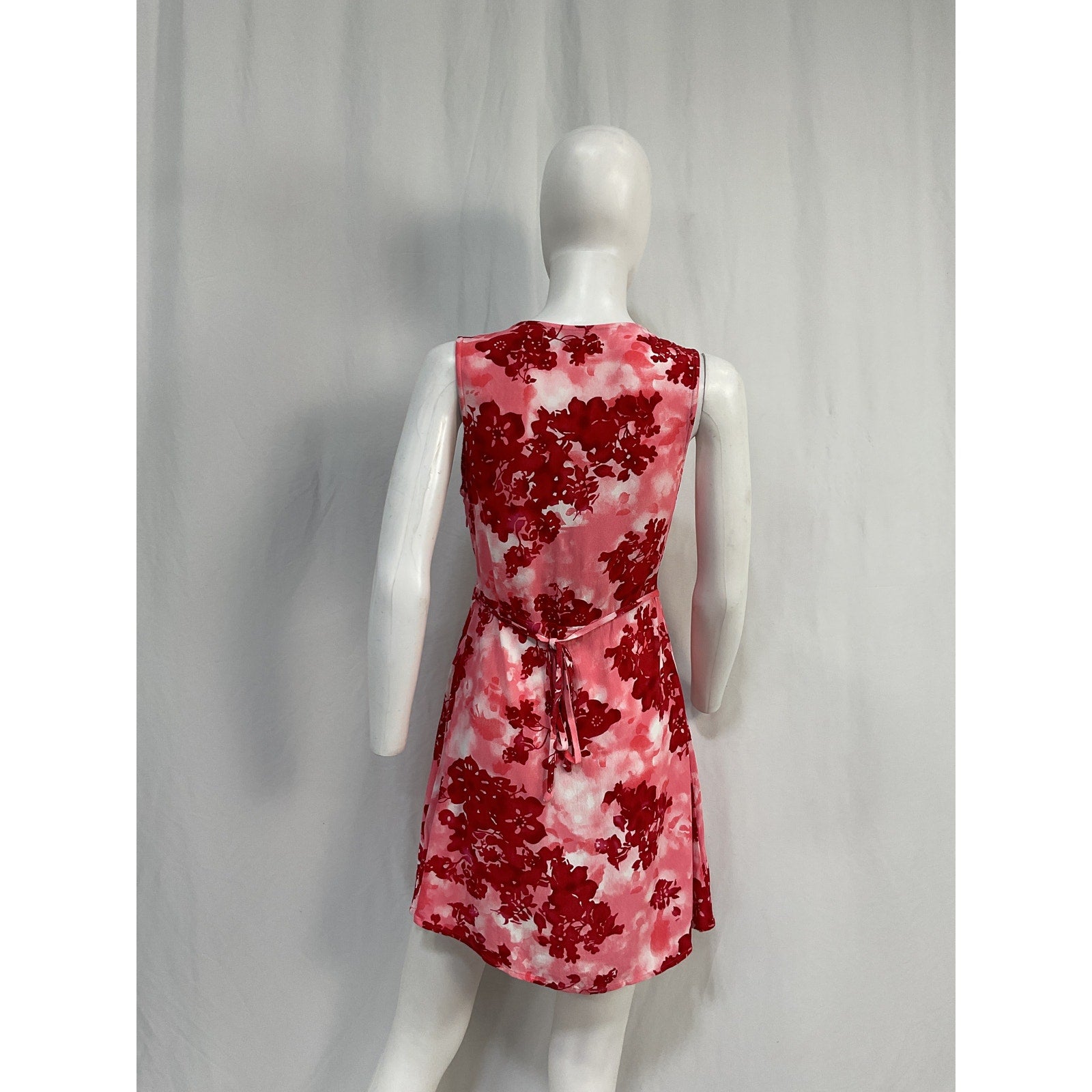 Faithfull The Brand 'Nadja' Pink Rayon Mini Dress Size S