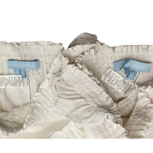 Hill House Home Smocked White Paz Two Piece Set Size 8