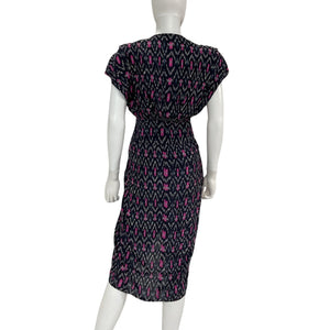 Isabel Marant Printed Faded Night Almeya Dress Size 34
