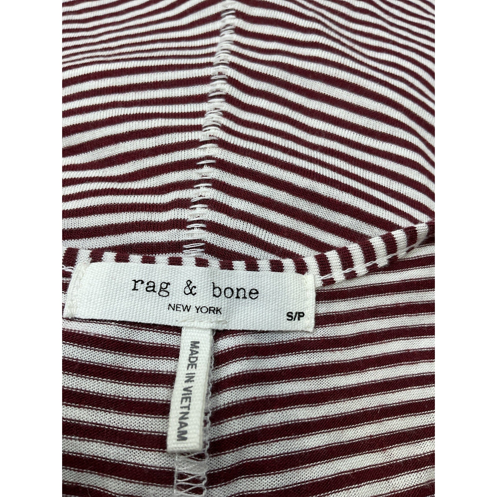 Rag & Bone 'Michal' Red Rayon Tank Top Size S