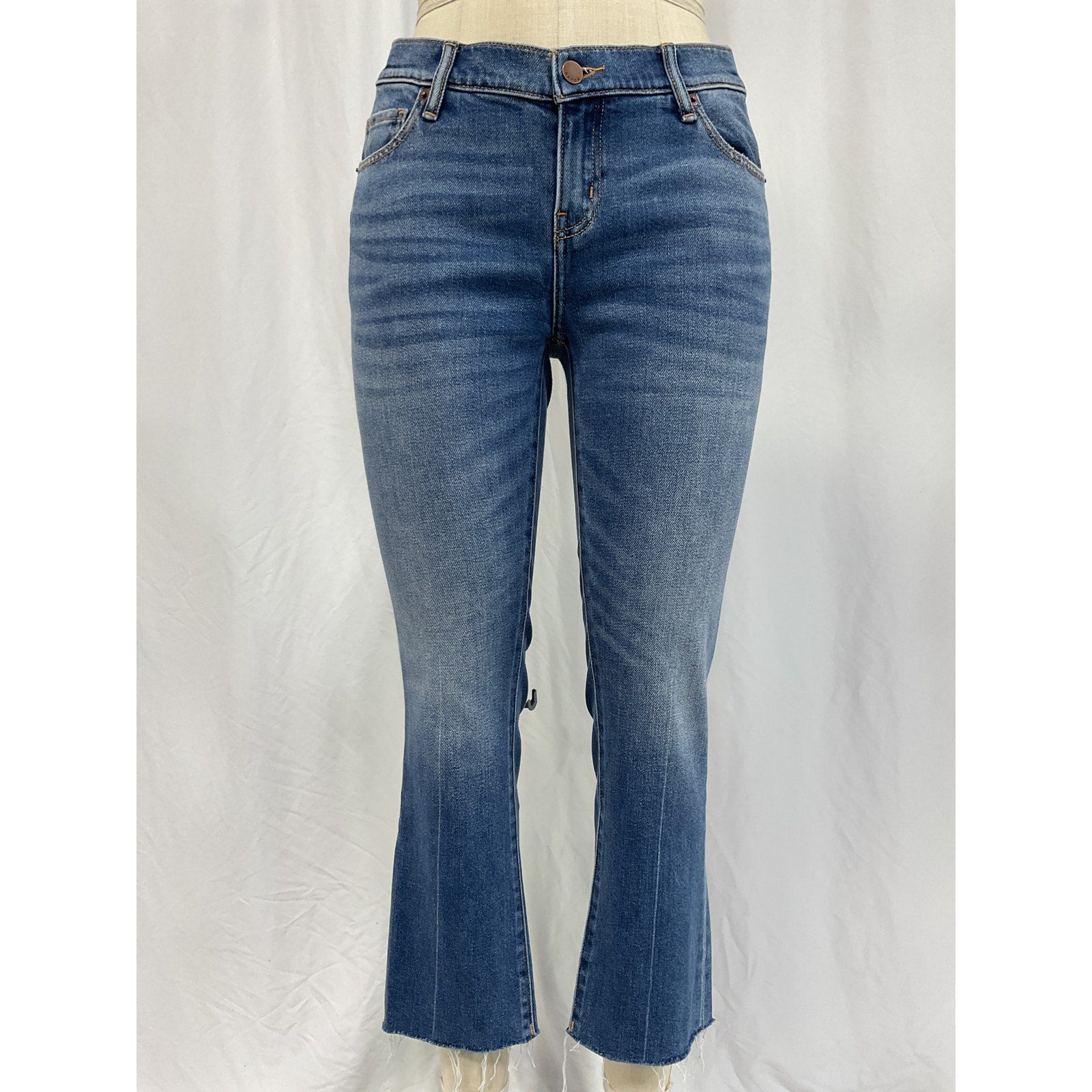 Hatch The Crop Maternity Blue Cotton Denim Jean Size 26