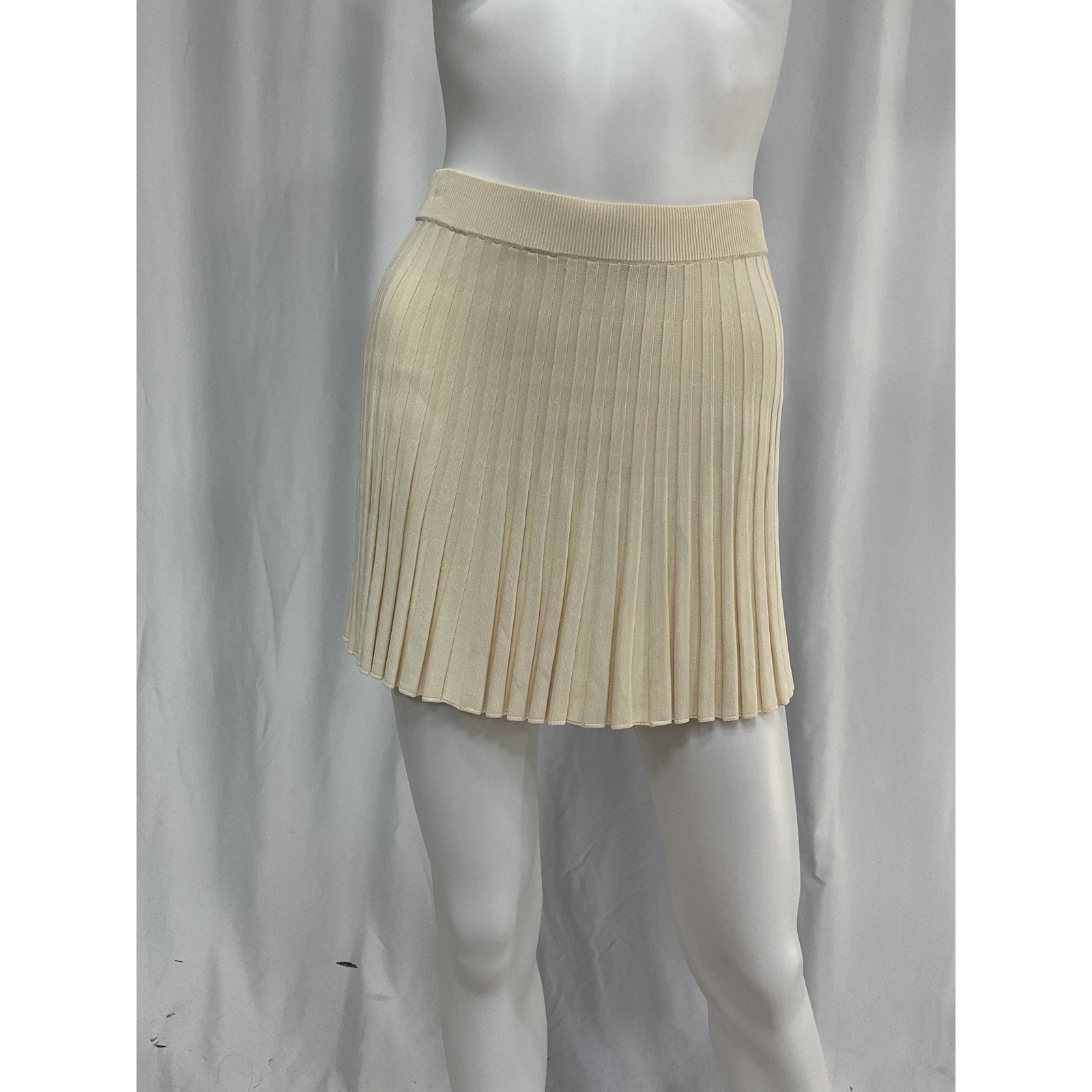 Aya Muse 'Cerio' White Skirt Size L