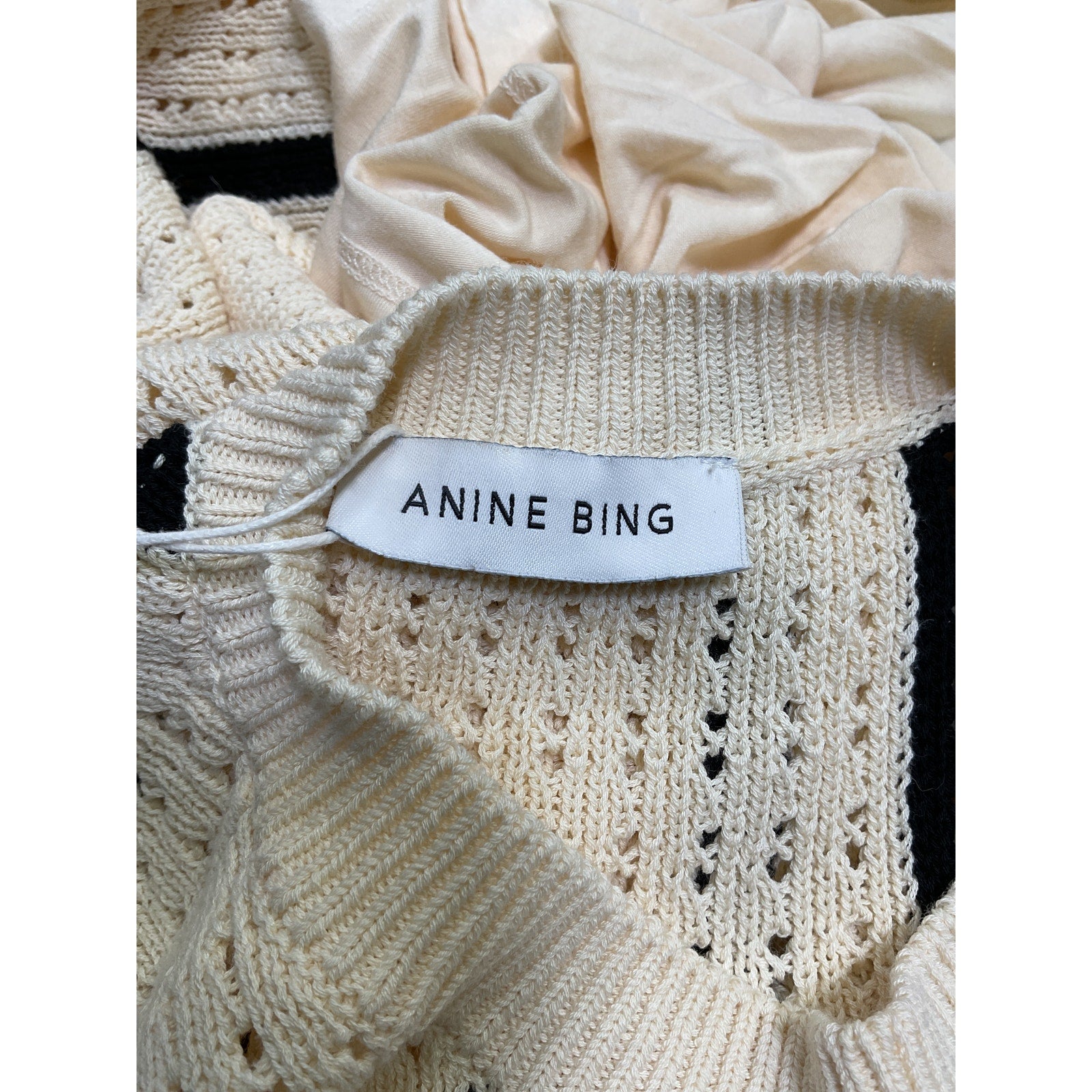 Anine Bing 'Lanie' White Cotton Dress Size XS - NWT