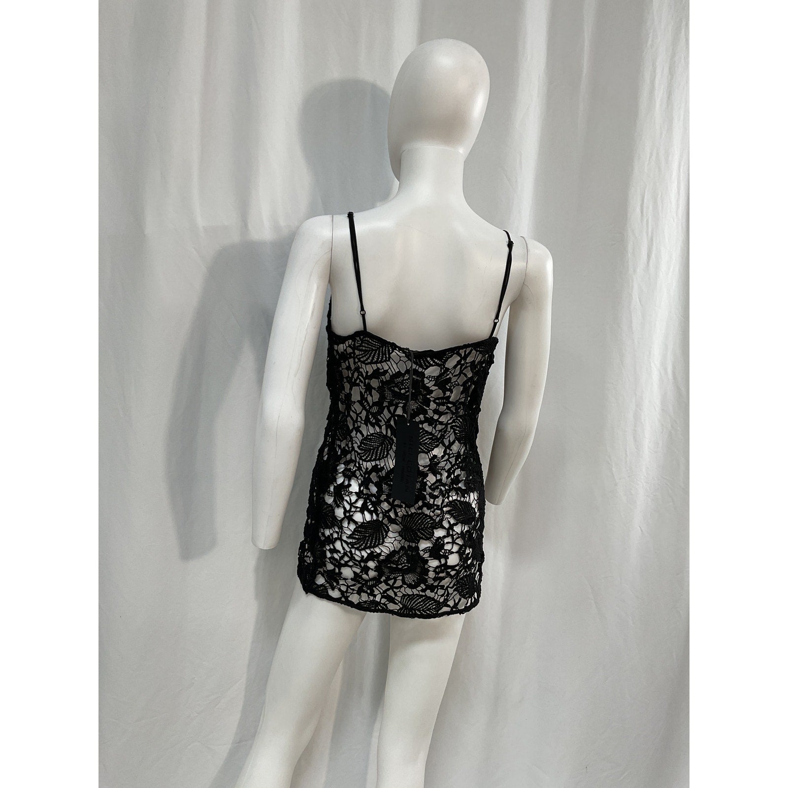 Nili Lotan 'Rose' Black Cami Top Size M - NWT