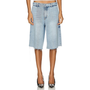 Ser.o.ya Distressed Blue Trelles Shorts Size 26