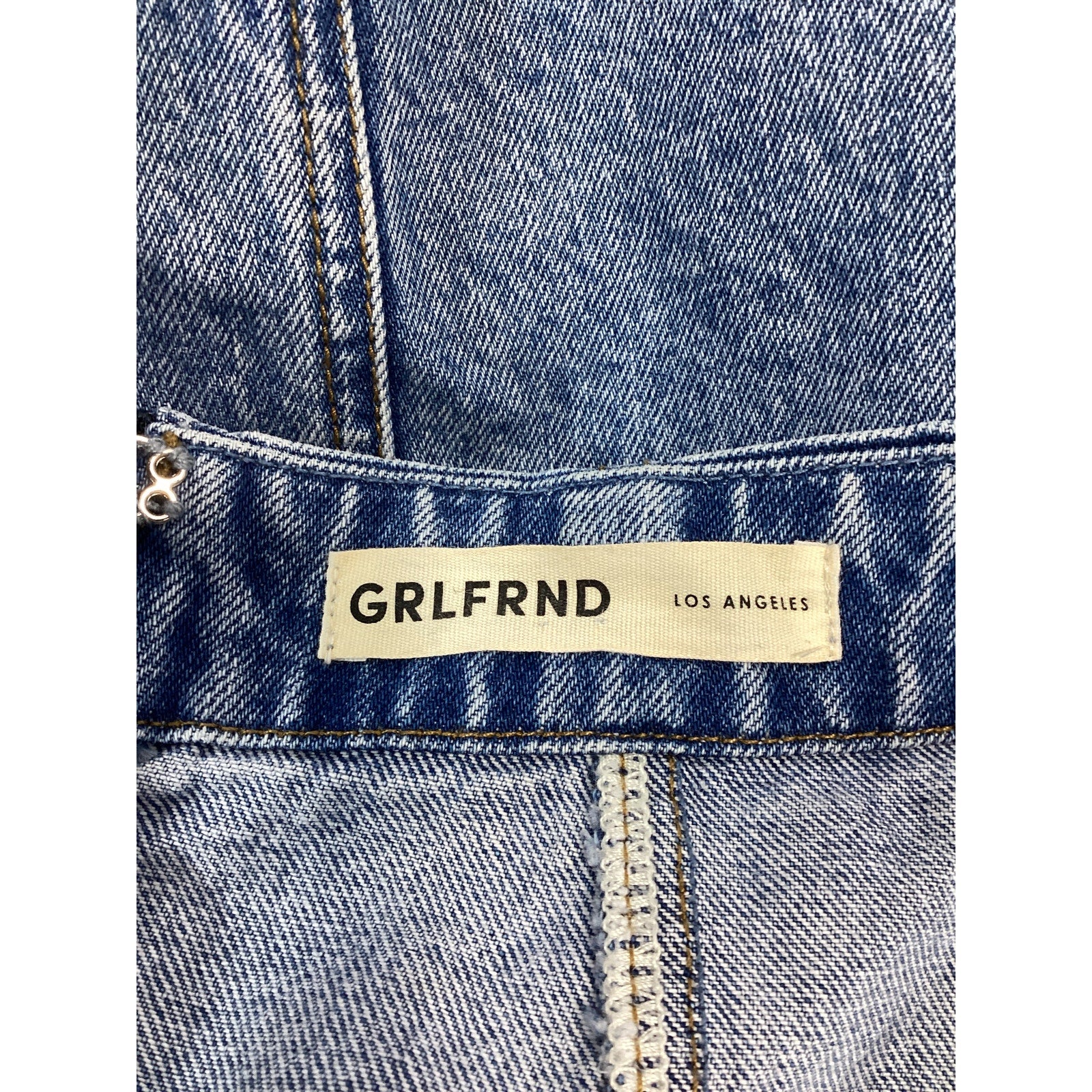 Grlfrnd 'Vivi' Blue Cut Out Tank Dress Size M