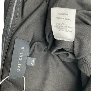 Majorelle Ruched Black Cara Top Size S