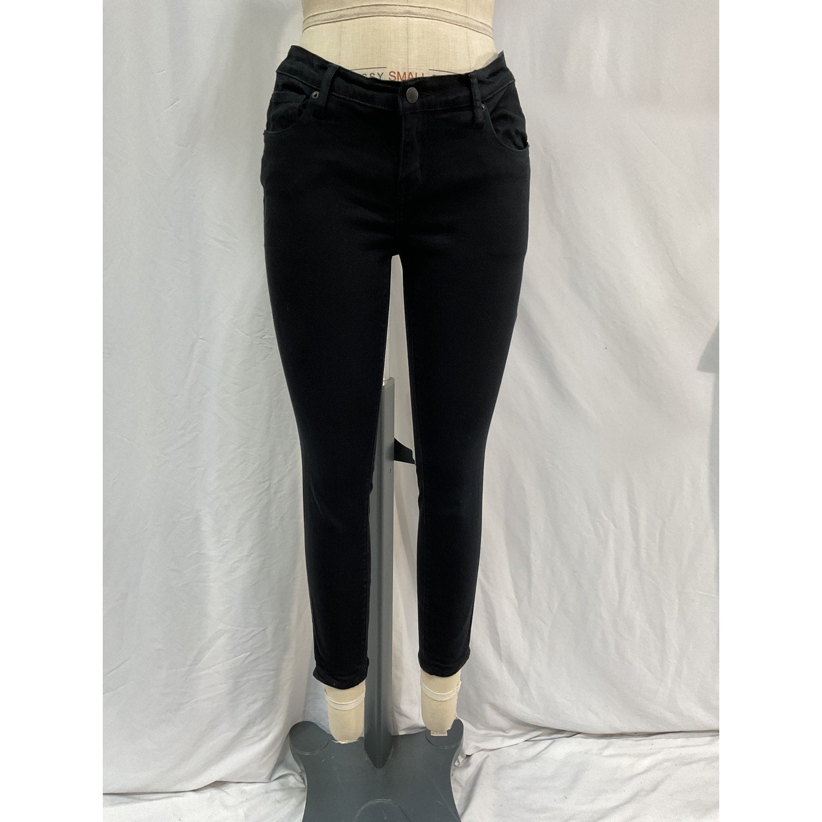 Hatch The Slim Maternity Black Cotton Denim Jean Size 29