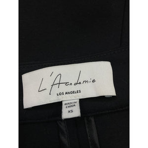 L'Academie 'Benigna' Black Top Size XS