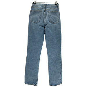 Agolde Classic Blue High Rise Stovepipe Denim Jeans Size 27