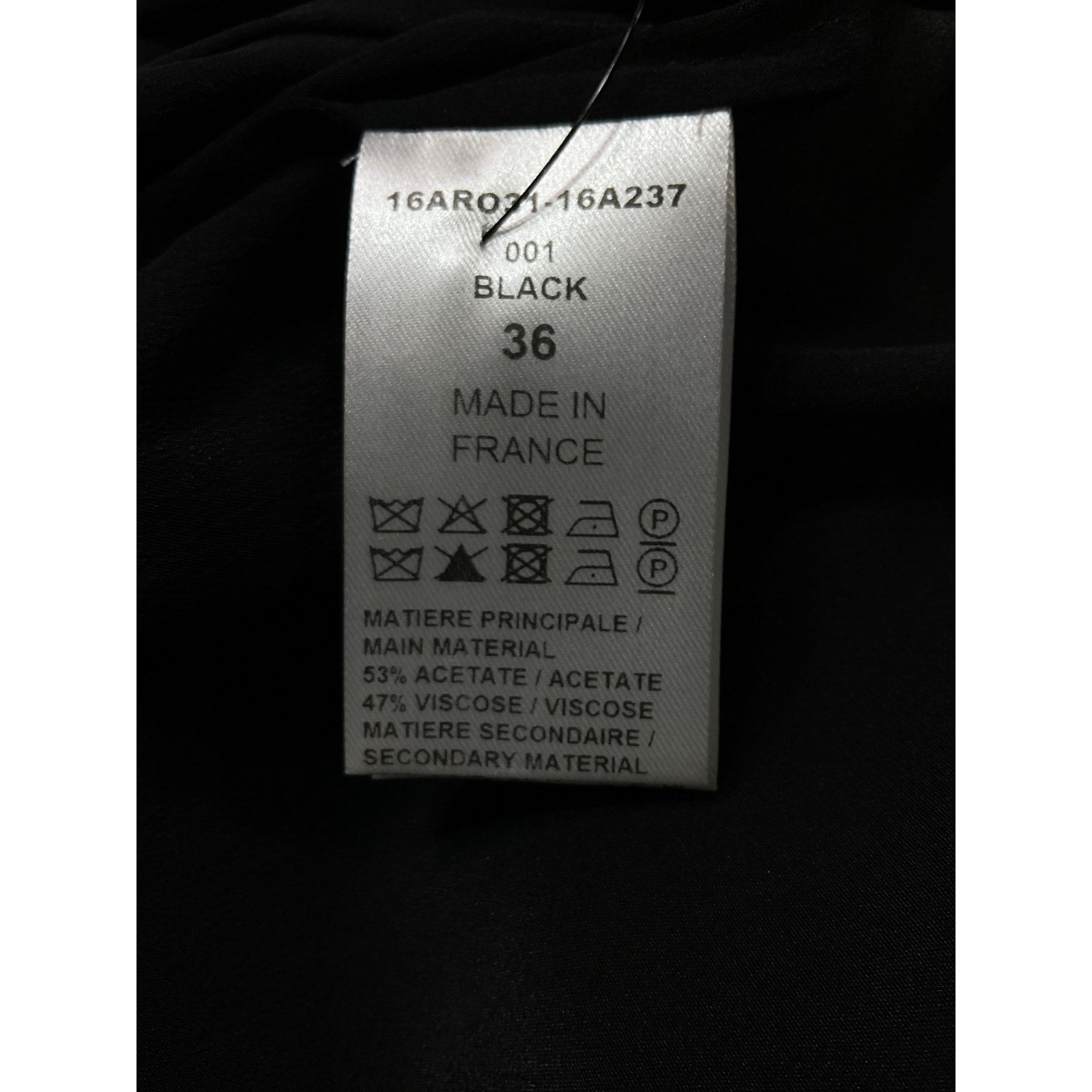 Chlo� V-Neck Black V Neck Midi Dress Size 36 - NWT