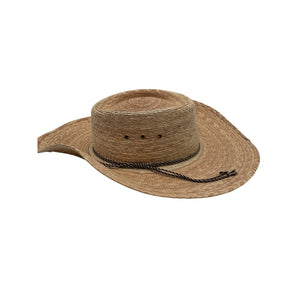 L*SPACE 'Wayne' Beige Cotton Wide-Brim Hat Size 0 / S