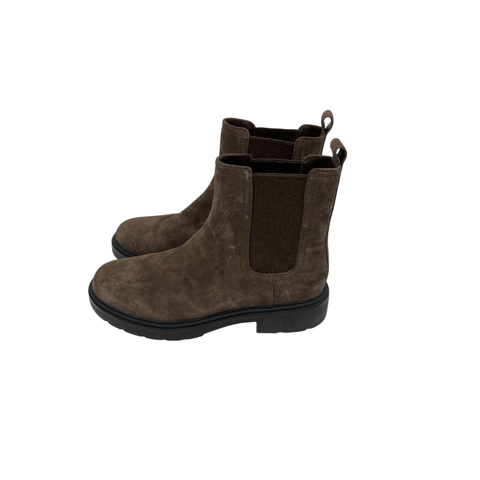 Vince Brown Rubber Pinecrest Boots Size 11
