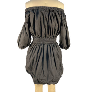 A.L.C. Off Shoulder Black Maya Dress Size 2