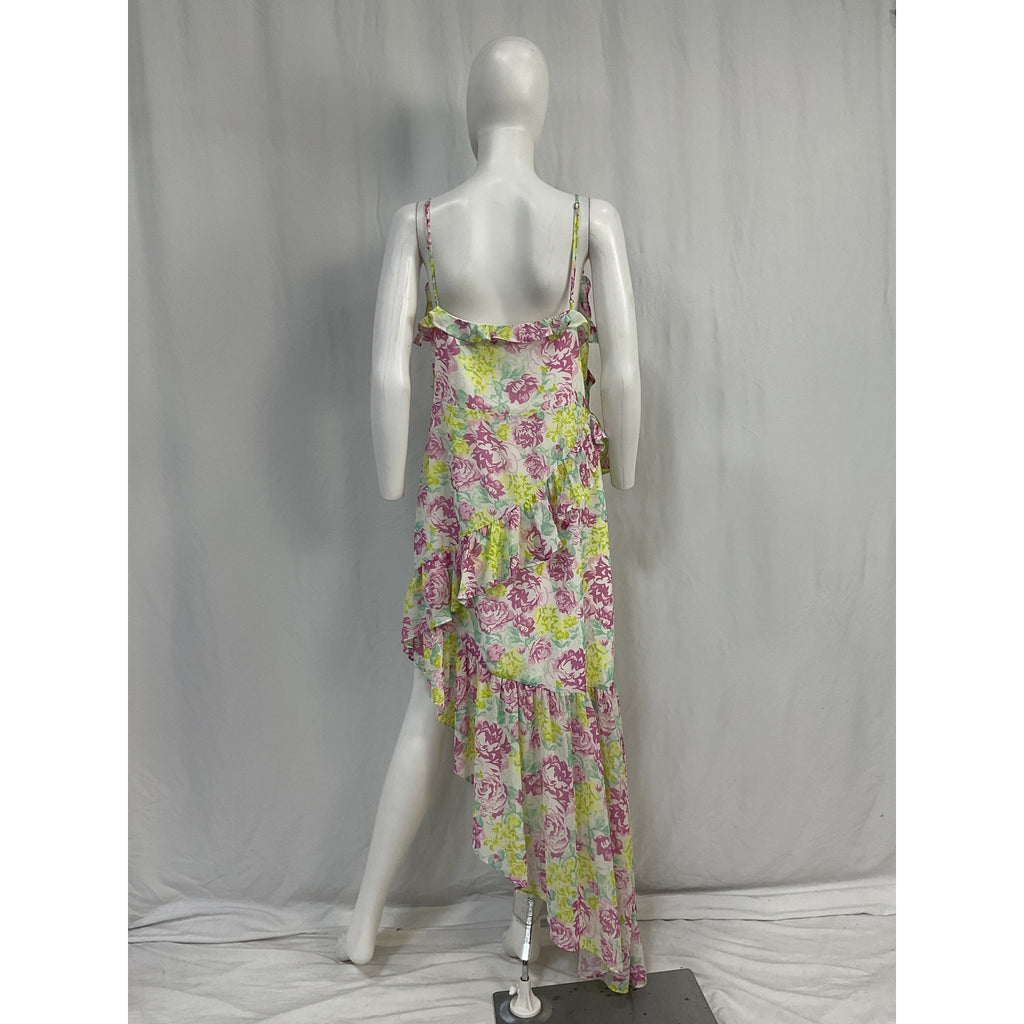 Majorelle 'Summer' Pink Polyester Gown Size XL