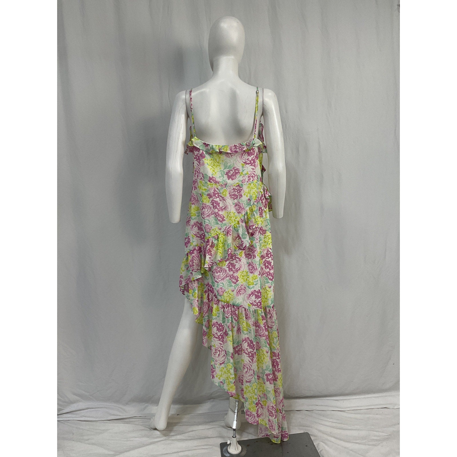Majorelle 'Summer' Pink Polyester Gown Size XL