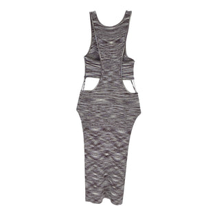 Simkhai Cutout Purple Colleen Dress Size S