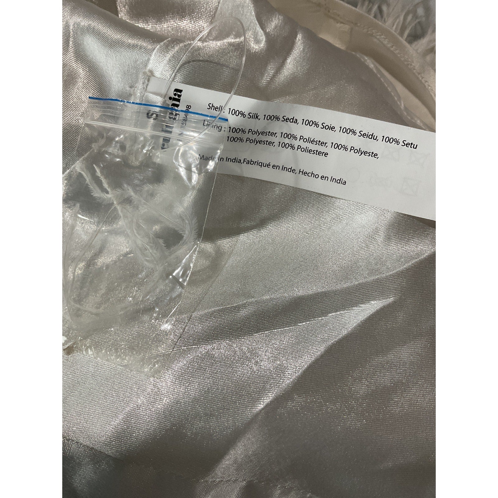 Cult Gaia 'Hansal' White Silk Gown Size S - NWT