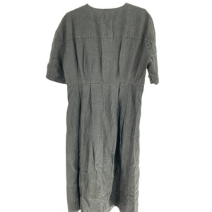 Jenni Kayne Linen Black Day Shirtdress Size XXL