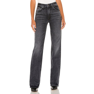 Grlfrnd High Rise Rockaway Melanie Bootcut Denim Jeans Size 25