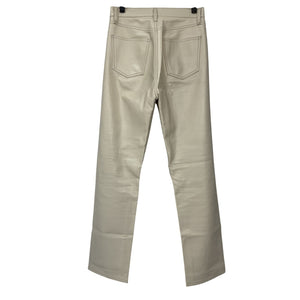 Agolde Recycled Leather Powder 90s Pinch Waist Pants Size 24