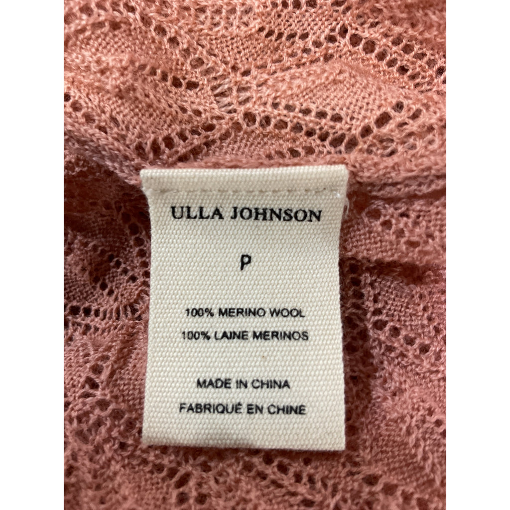 Ulla Johnson 'Lorelei' Pink Pullover Size XS